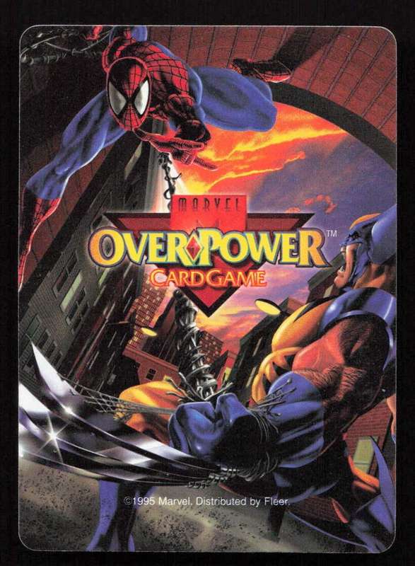 1996 Marvel OverPower Card Game Sabretooth
