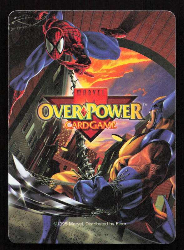 1996 Marvel OverPower Card Game Rogue