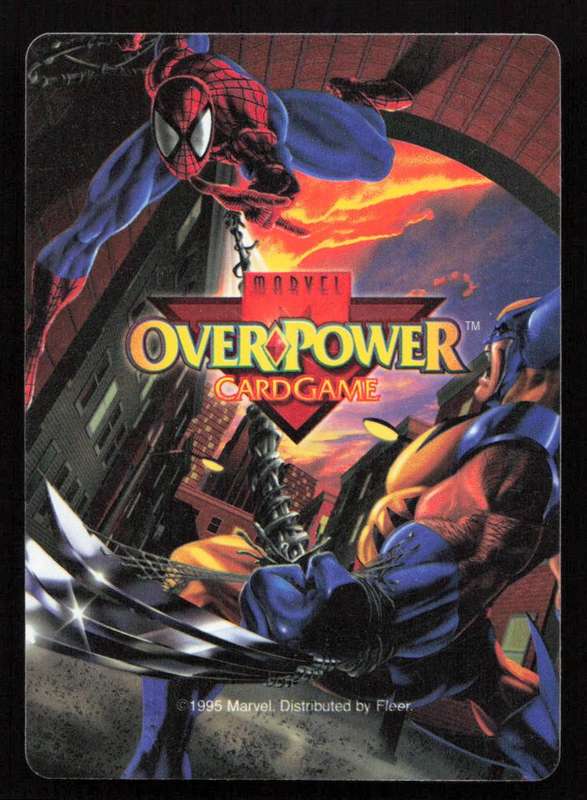 1996 Marvel OverPower Card Game Rhino