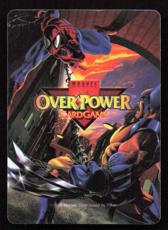1996 Marvel OverPower Card Game Cyclops