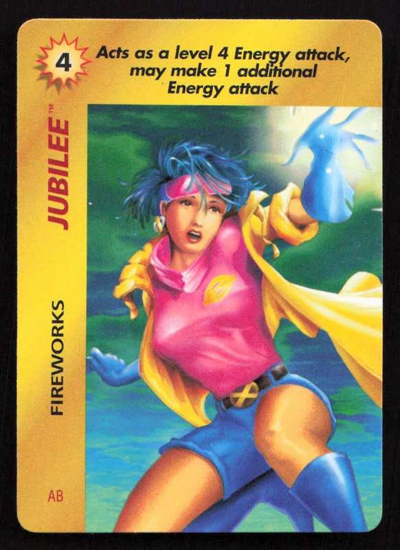 1996 Marvel OverPower Card Game Jubilee