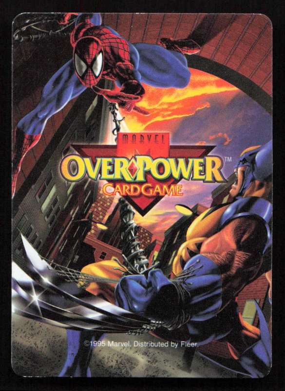 1996 Marvel OverPower Card Game Cyclops