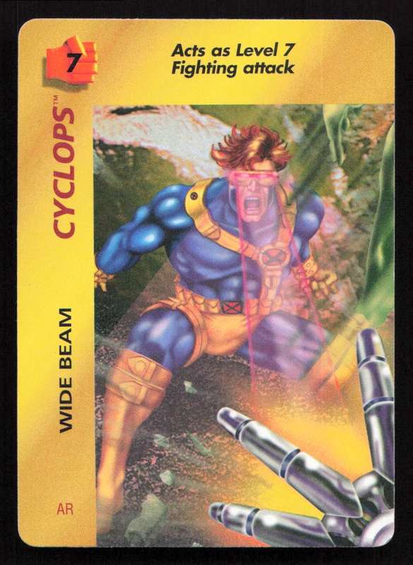 1996 Marvel OverPower Card Game Cyclops