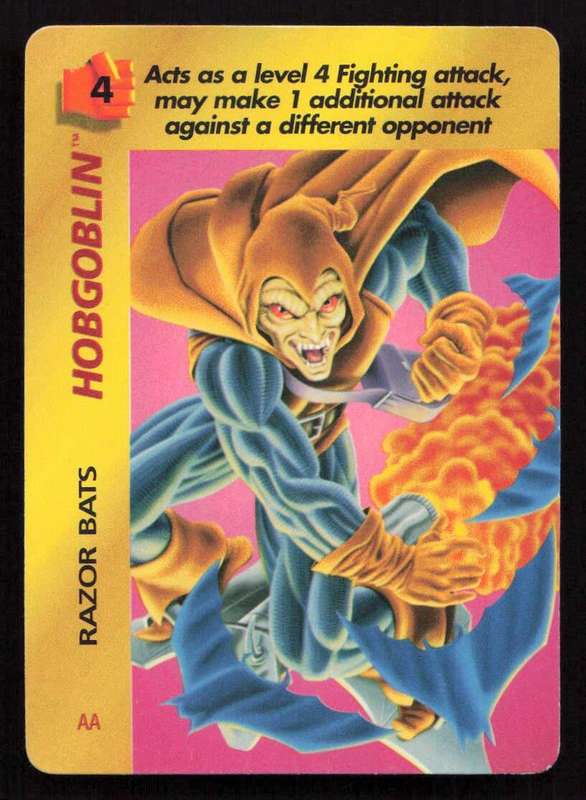 1996 Marvel OverPower Card Game Hobgoblin