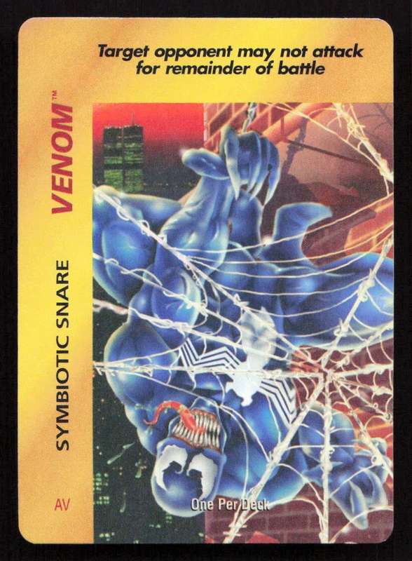 1996 Marvel OverPower Card Game Venom