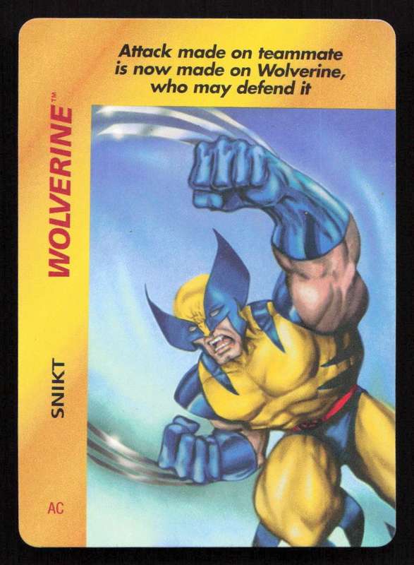 1996 Marvel OverPower Card Game Wolverine