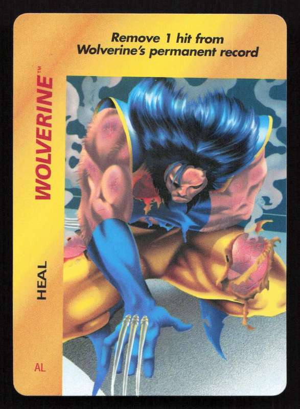 1996 Marvel OverPower Card Game Wolverine