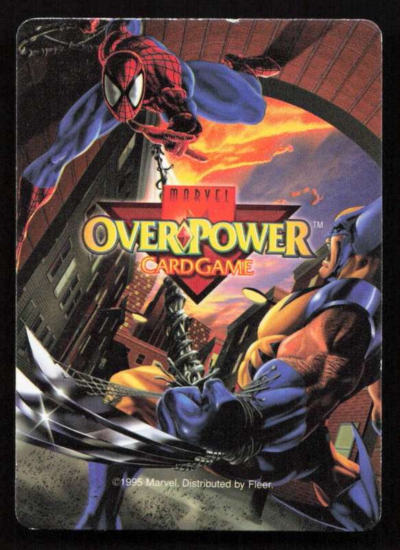 1996 Marvel OverPower Card Game Thor