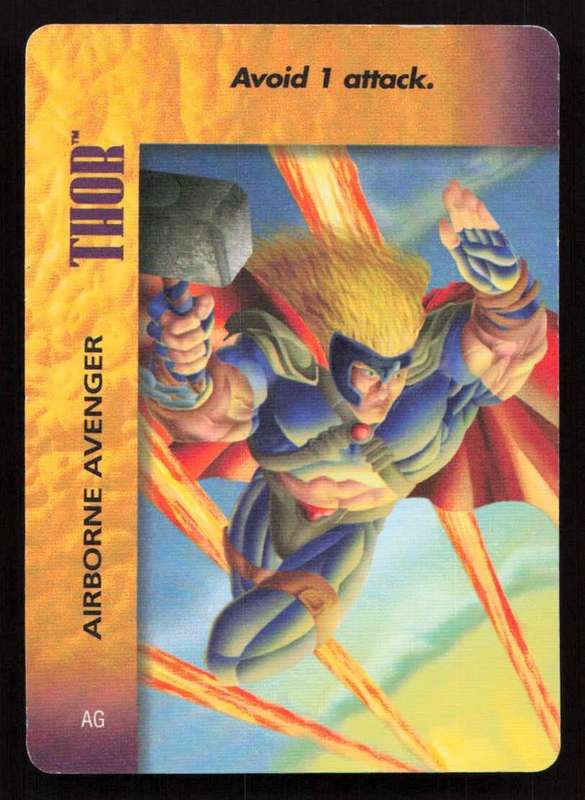 1996 Marvel OverPower Card Game Thor
