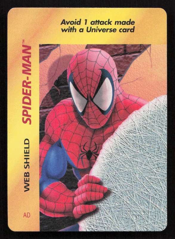 1996 Marvel OverPower Card Game Spider-Man