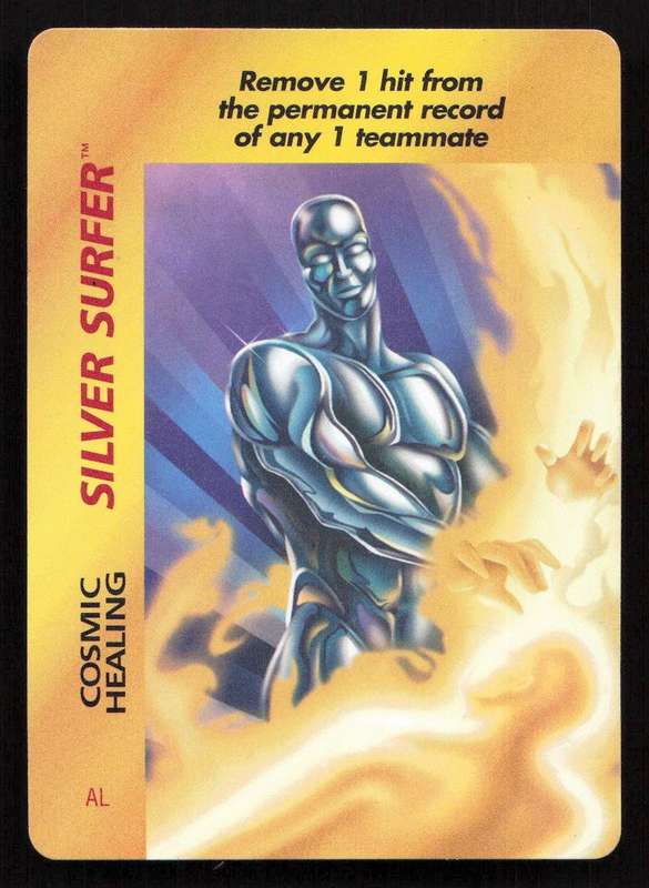 1996 Marvel OverPower Card Game Silver Surfer