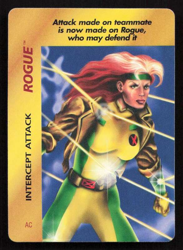 1996 Marvel OverPower Card Game Rogue