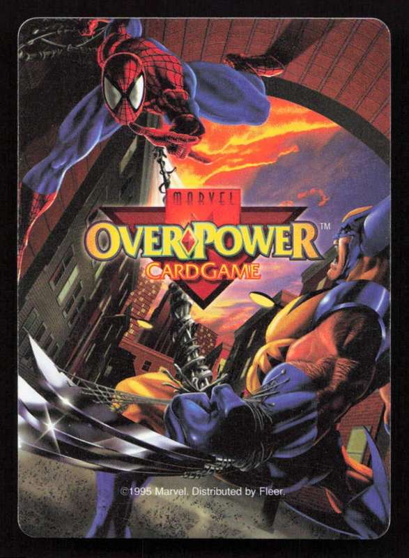 1996 Marvel OverPower Card Game Rogue