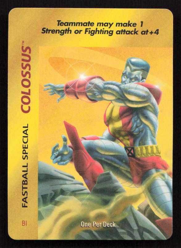 1996 Marvel OverPower Card Game Colossus