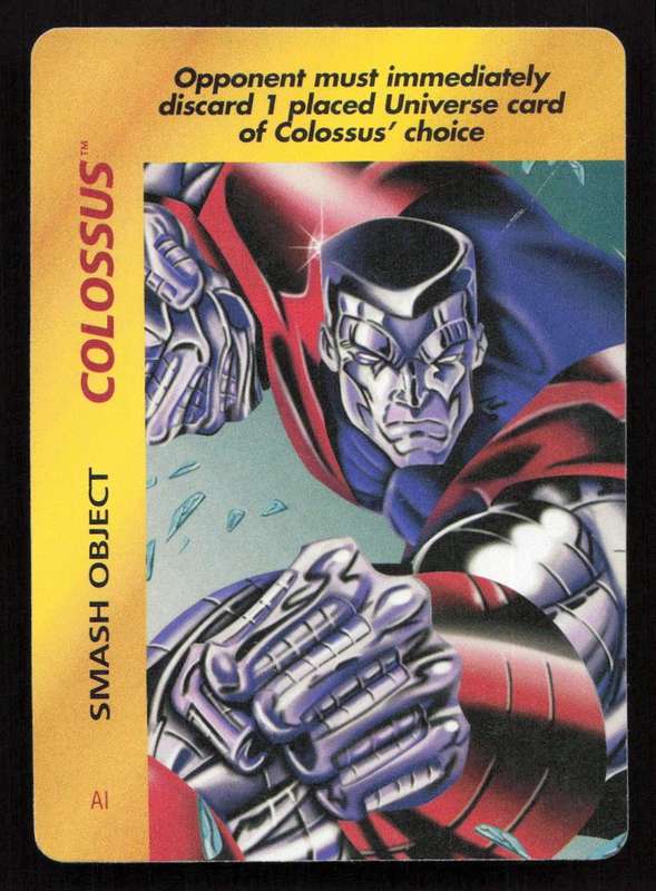 1996 Marvel OverPower Card Game Colossus