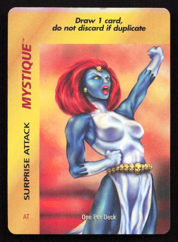 1996 Marvel OverPower Card Game Mystique