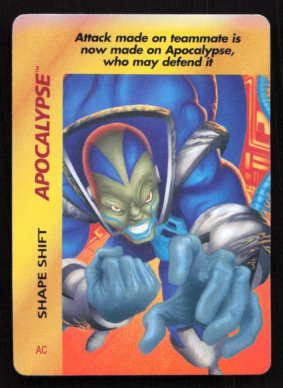1996 Marvel OverPower Card Game Apocalypse