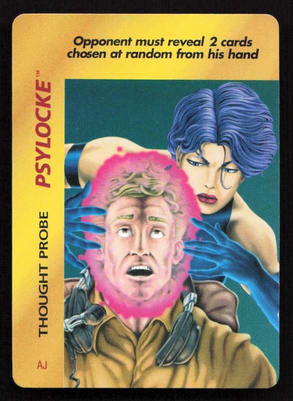1996 Marvel OverPower Card Game Psylocke