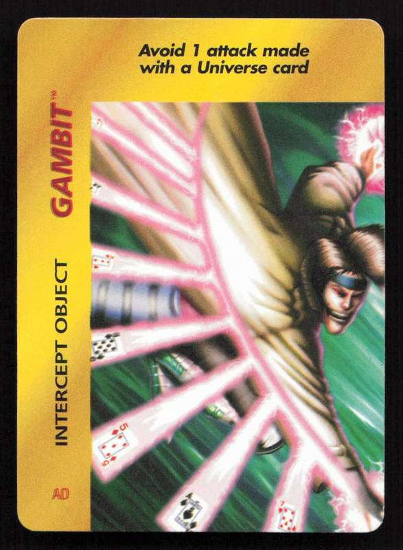 1996 Marvel OverPower Card Game Gambit