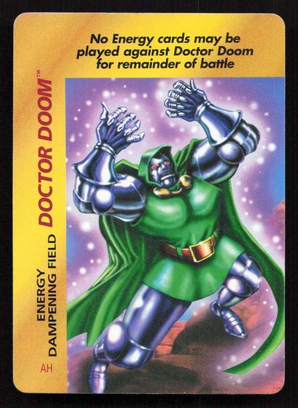 1996 Marvel OverPower Card Game Doctor Doom