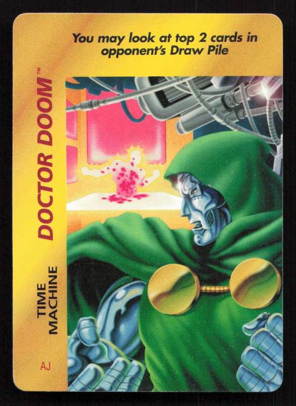 1996 Marvel OverPower Card Game Doctor Doom