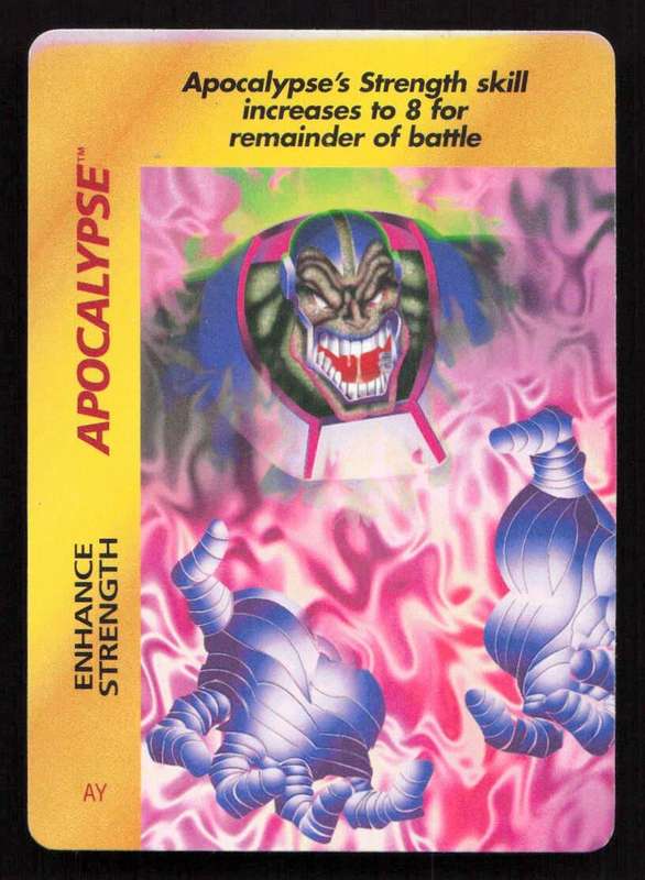 1996 Marvel OverPower Card Game Apocalypse
