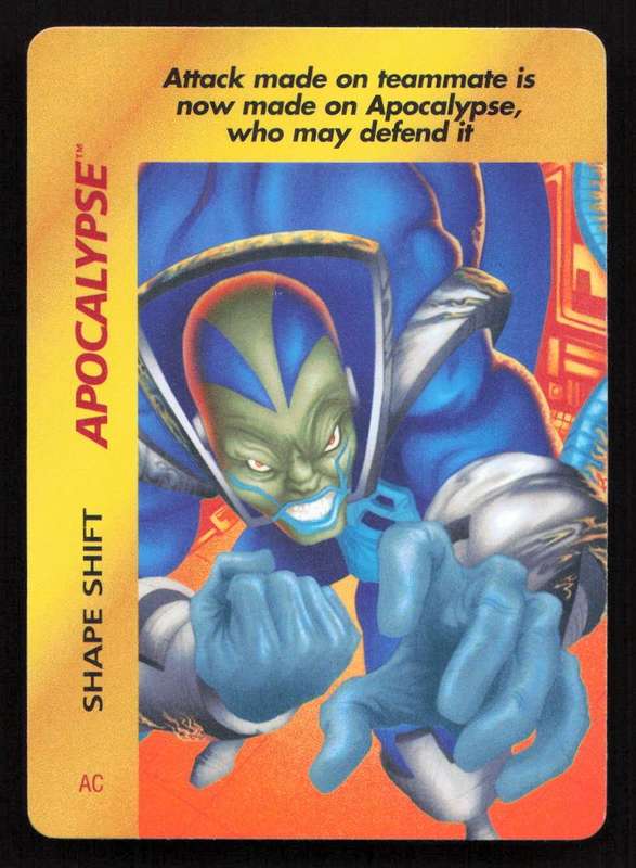 1996 Marvel OverPower Card Game Apocalypse