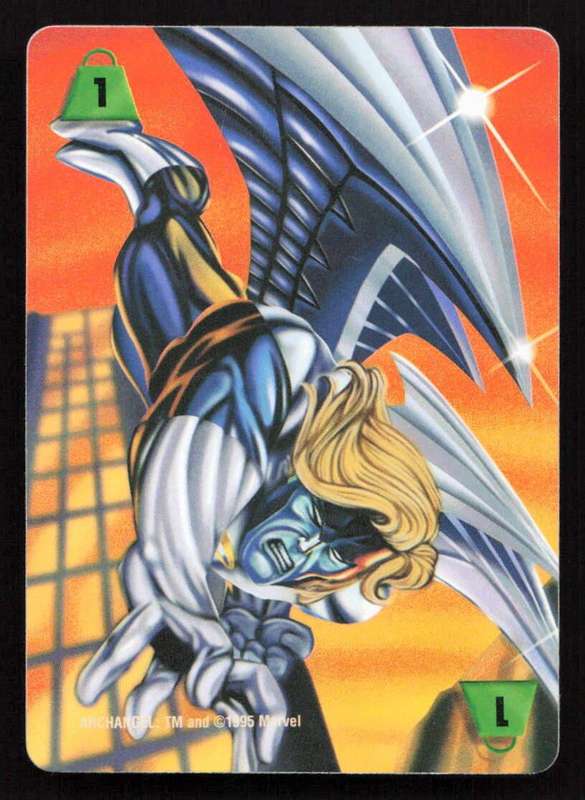 1996 Marvel OverPower Card Game Archangel
