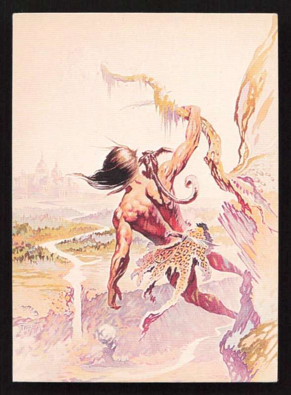 Comic Images 1993 Frazetta II The Legend Continues 8. The Lost Empire
