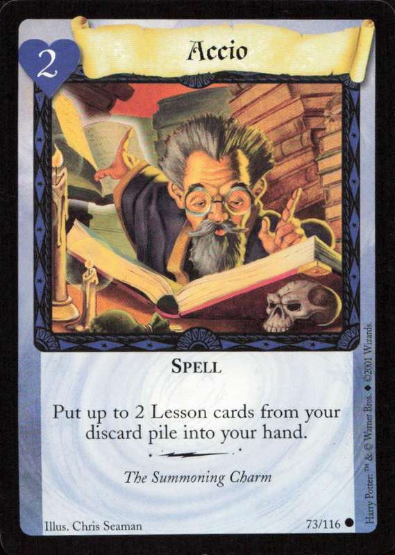 2001 Wizards Harry Potter Trading Card Game - Accio 73/116