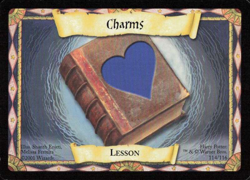 2001 Wizards Harry Potter Trading Card Game - Charms 114/116