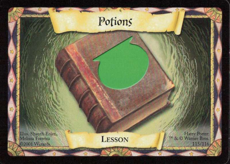 2001 Wizards Harry Potter Trading Card Game - Potions 115/116