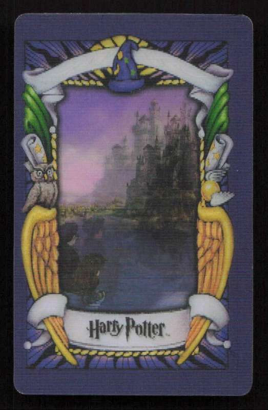 2001 Warner Bros. Harry Potter Chocolate Frog Lenticular Cards - Series 1 - Hogwarts