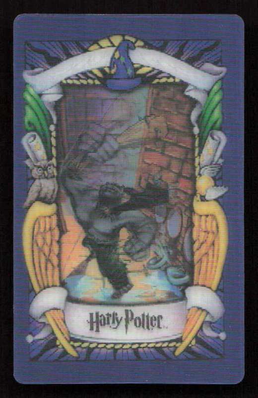 2001 Warner Bros. Harry Potter Chocolate Frog Lenticular Cards - Series 1 - The Troll