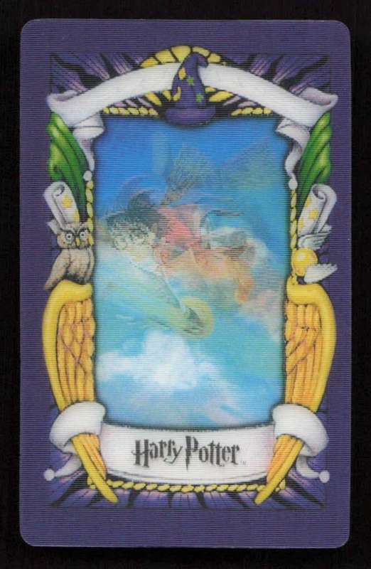 2001 Warner Bros. Harry Potter Chocolate Frog Lenticular Cards - Series 1 - Quidditch