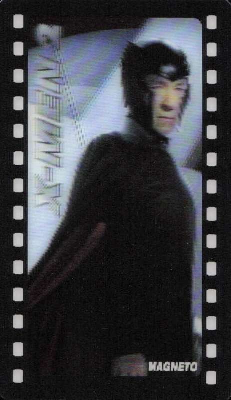 2003 Marvel Kellogg's Lenticular Magneto