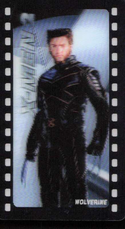 2003 Marvel Kellogg's Lenticular Card Wolverine