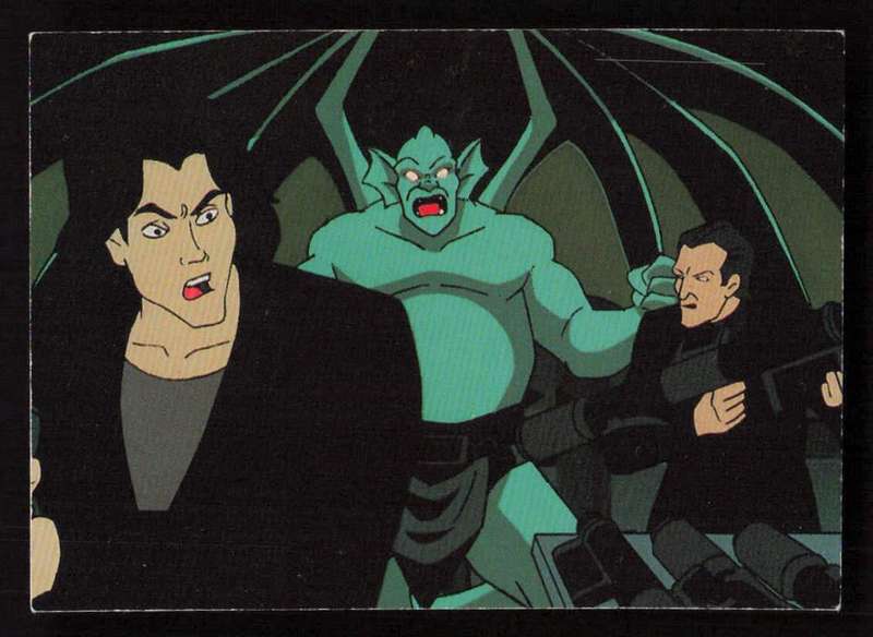 SkyBox Gargoyles Goliath & Broadway vs. Dracon 75