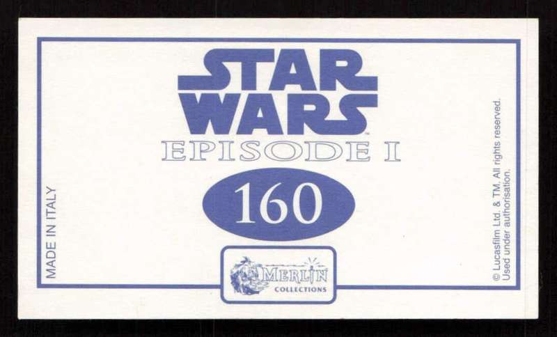 Merlin Collections Star Wars Episode 1 Sticker 160