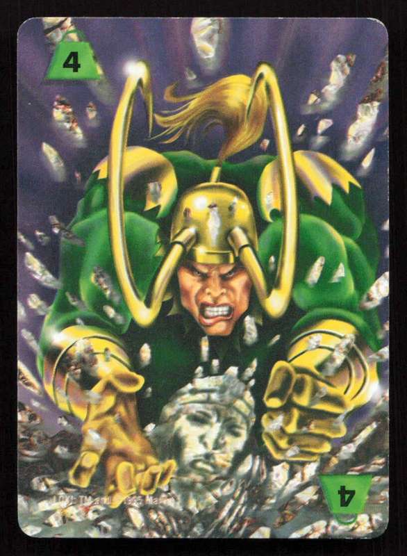 1996 Marvel OverPower Card Game Loki