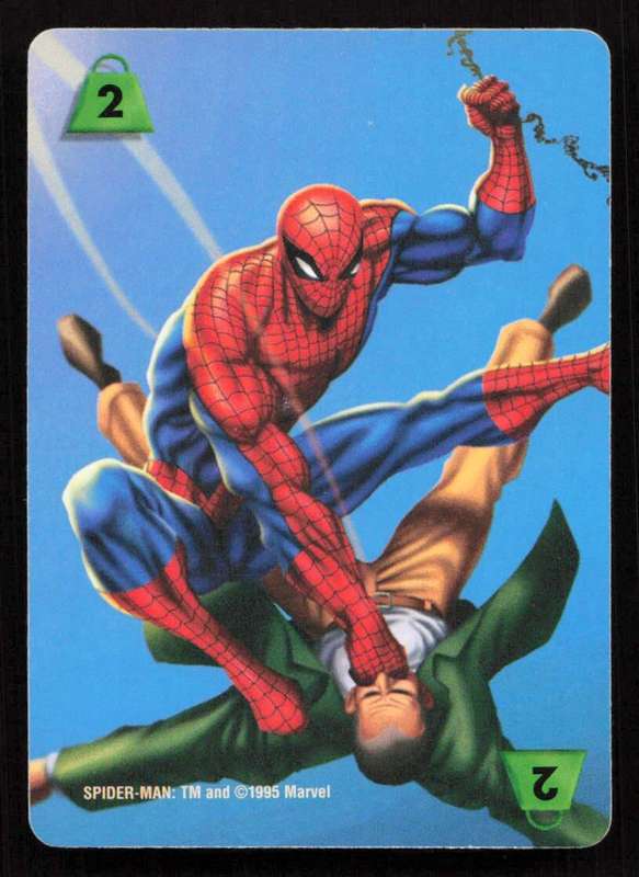 1996 Marvel OverPower Card Game Spider-Man