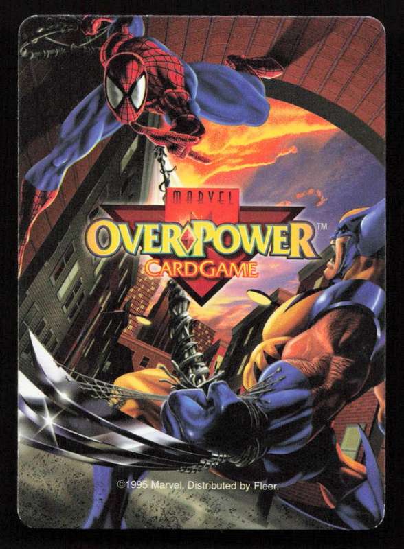 1996 Marvel OverPower Card Game Black Cat