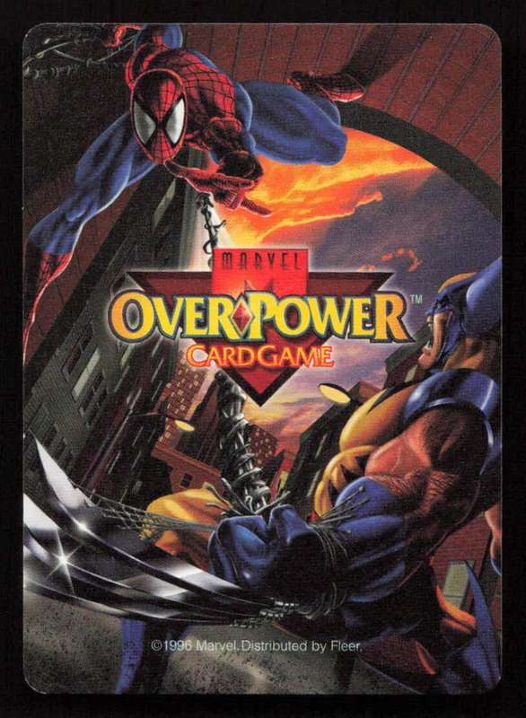 1996 Marvel OverPower Card Game Cyber