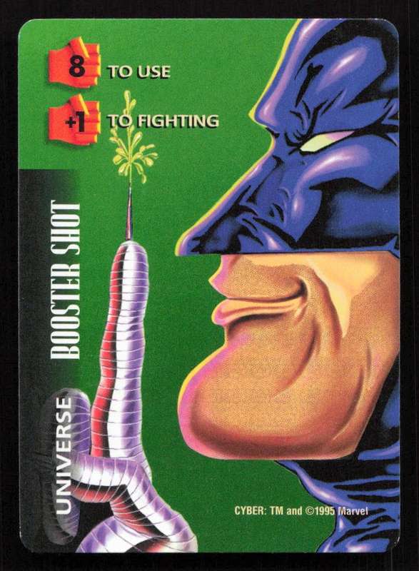 1996 Marvel OverPower Card Game Cyber