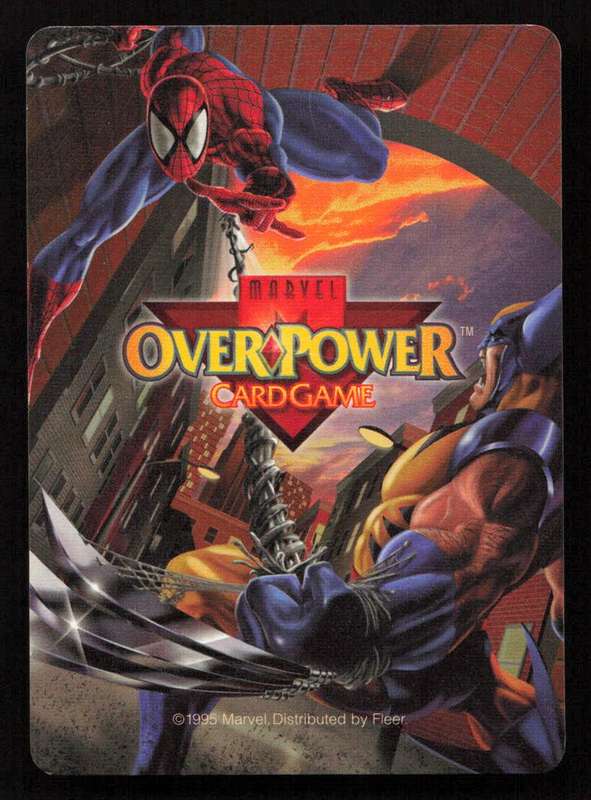 1996 Marvel OverPower Card Game Rhino