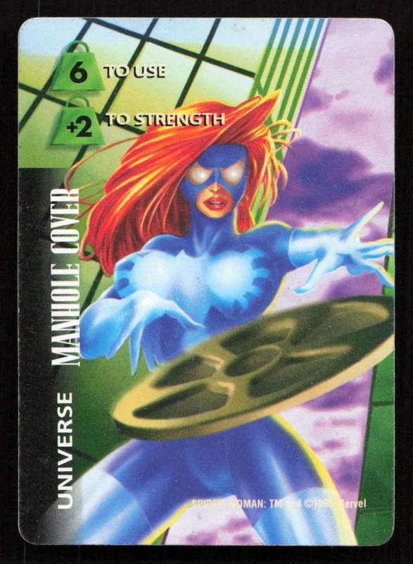 1996 Marvel OverPower Card Game Spider-Woman