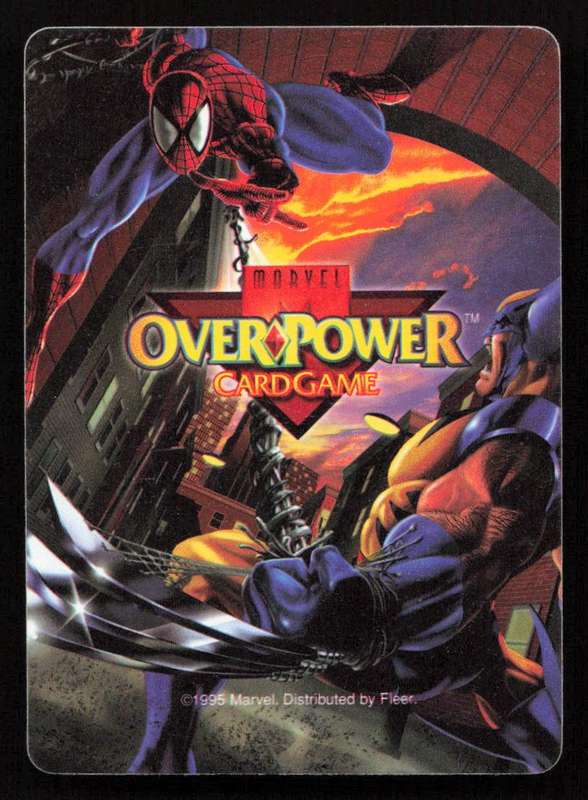 1996 Marvel OverPower Card Game Hulk