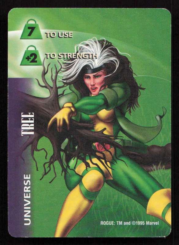 1996 Marvel OverPower Card Game Rogue