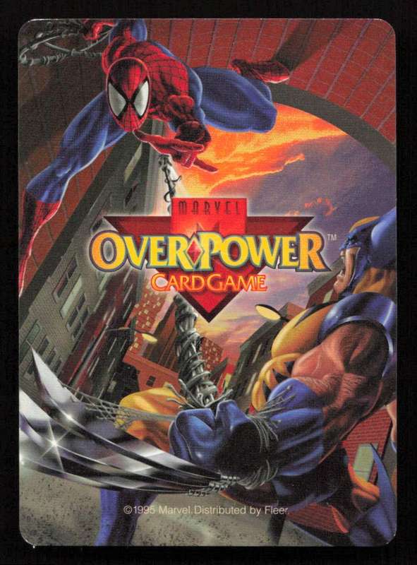 1996 Marvel OverPower Card Game Rogue