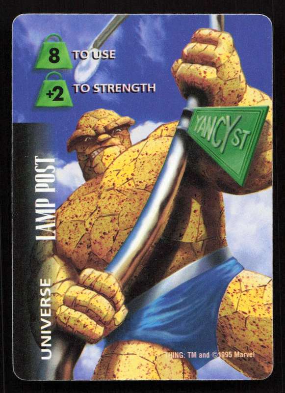 1996 Marvel OverPower Card Game Thing